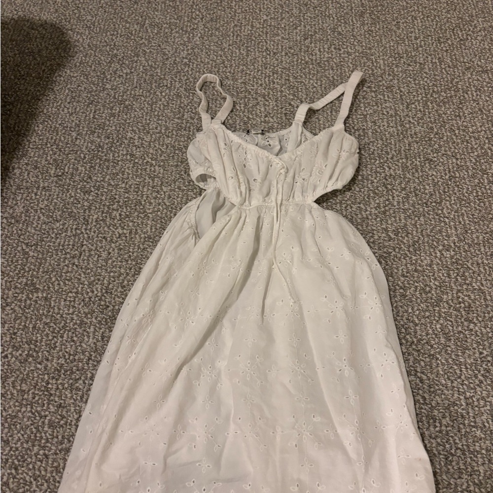 American Rag Cream Eyelet Dress